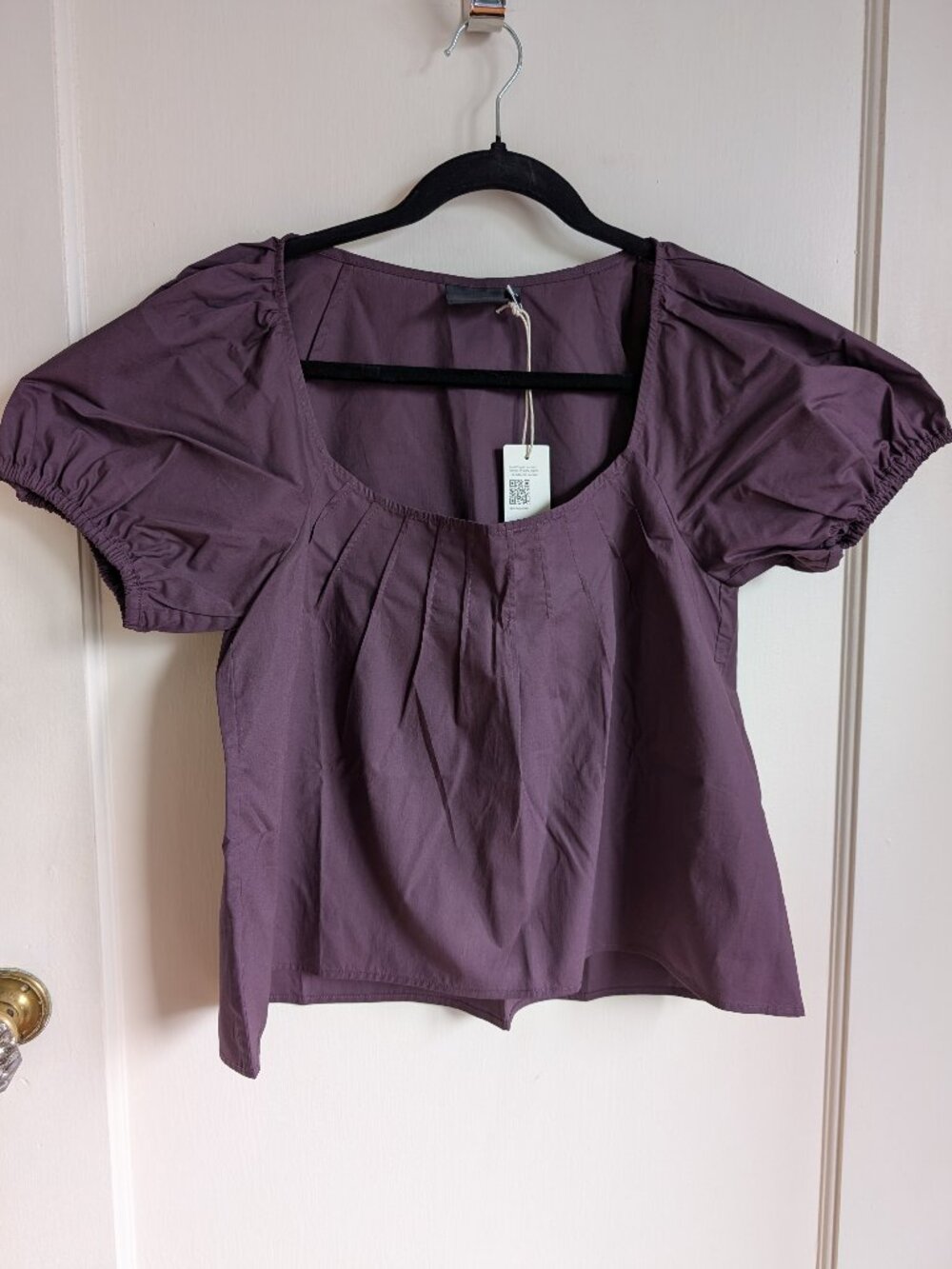 NWT Richer Poorer cotton poplin summer set in plum
